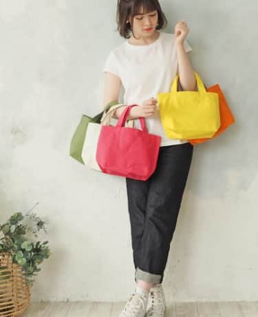 コットンバッグの豊富なカラーバリエーション