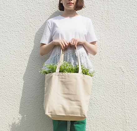 コットンバッグの画像