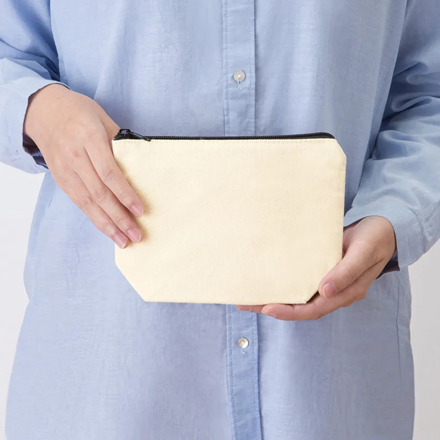 キャンバス船底ポーチ